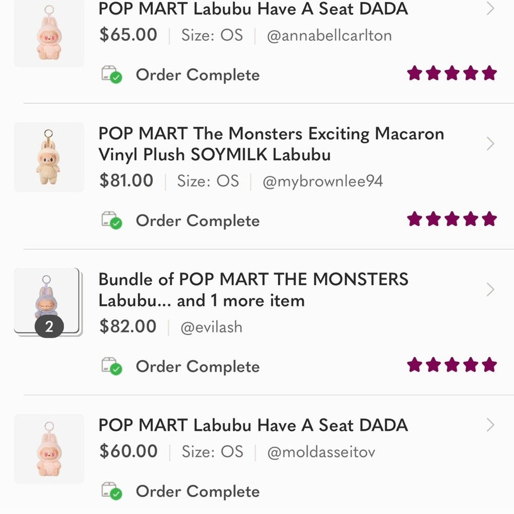 POP MART The Monsters Have A Seat HEHE Labubu - Picture 11 of 11